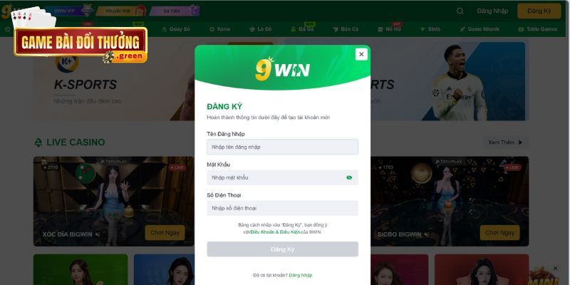 Review 9WIN - Sân chơi đổi thưởng đáng thử từ châu Á 6 Quy trình tạo tài khoản đơn giản và dễ hiểu